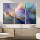 Colorful Abstract Canvas Wall Art Print, Vibrant Popup Color Art Print