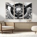 Vintage Airplane Wall Art Canvas Print by MyGreatCanvas | Canvas Wall Art Prints | Photo Prints & Wall Decor