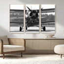 Wall Art Old War Plane Canvas Print by MyGreatCanvas | Canvas Wall Art Prints | Photo Prints & Wall Decor