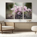 Pink Wild Flower Canvas Print by MyGreatCanvas | Canvas Wall Art Prints | Photo Prints & Wall Decor