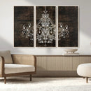 Rustic Chandelier Canvas Print by MyGreatCanvas | Canvas Wall Art Prints | Photo Prints & Wall Decor