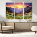 Mountain and Spring Wall Art Canvas Print by MyGreatCanvas | Canvas Wall Art Prints | Photo Prints & Wall Decor