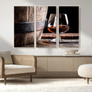 Scots Whiskey Wall Art Canvas Print