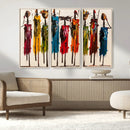 Abstract African Women Wall Art Canvas Print by MyGreatCanvas | Canvas Wall Art Prints | Photo Prints & Wall Decor