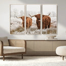 Longhorn Cattle Wall Art Canvas Print, Framed Farmhouse by MyGreatCanvas | Canvas Wall Art Prints | Photo Prints & Wall Decor