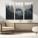 Nature Wall Decor - Serene Triptych Nature Print – Woodland by MyGreatCanvas | Canvas Wall Art Prints | Photo Prints & Wall Decor