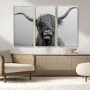 Texas Cow Wall Art Canvas, Texas Longhorn Cattle Canvas by MyGreatCanvas | Canvas Wall Art Prints | Photo Prints & Wall Decor