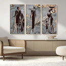 African American Wall Art – Elegant African Women Canvas