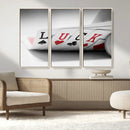 Framed Luck Poker Cards Canvas – Modern Triptych Wall Art,