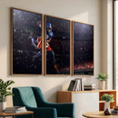 American Football Wall Art Canvas Print, Stadium Sport Wall