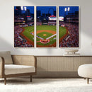 St. Louis Cardinals Baseball Team Print - Busch Stadium Wall by MyGreatCanvas | Canvas Wall Art Prints | Photo Prints & Wall Decor