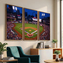 St. Louis Cardinals Baseball Team Print - Busch Stadium Wall