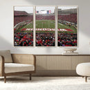 Wisconsin Badgers Team Print Canvas - Madison Camp Randall