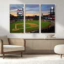 Citizens Bank Park Philadelphia Phillies Wall Art Canvas |