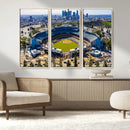 Los Angeles Dodgers Dodger Stadium Wall Art Canvas Print -