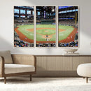 Texas Rangers Baseball Team Print - Arlington Globe Life