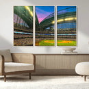 Milwaukee Brewers Baseball Team Print Canvas- American