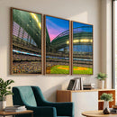 Milwaukee Brewers Baseball Team Print Canvas- American