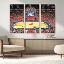 Miami Heat Basketball Team Print Wall Art- Kaseya Center by MyGreatCanvas | Canvas Wall Art Prints | Photo Prints & Wall Decor