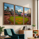 St. Louis Cardinals Baseball Team Print - Busch Stadium Wall