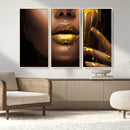 African American Art Black Woman Canvas Print, African Wall