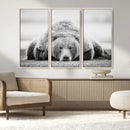Resting Grizzly Bear Wall Art Canvas Print – Majestic Lazy by MyGreatCanvas | Canvas Wall Art Prints | Photo Prints & Wall Decor