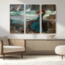 Miranda by the Shore Wall Art Canvas Print – Tempest Scene by MyGreatCanvas | Canvas Wall Art Prints | Photo Prints & Wall Decor