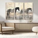 Vintage Horses Wall Art Canvas Print by MyGreatCanvas | Canvas Wall Art Prints | Photo Prints & Wall Decor