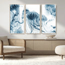 Abstract Jellyfish Canvas Print Wall Art