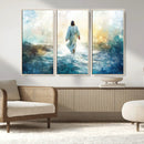 Watercolor Jesus Walking on Water Canvas Print, Christian by MyGreatCanvas | Canvas Wall Art Prints | Photo Prints & Wall Decor
