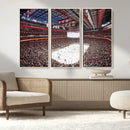 Barton Malow Little Caesars Arena Detroit Wall Art Canvas