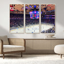 Madison New York Rangers Hockey Stadium Wall Art Canvas