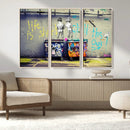 Banksy Life is Short Wall Art - Iconic Graffiti Art on by MyGreatCanvas | Canvas Wall Art Prints | Photo Prints & Wall Decor