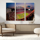 NC State Wolfpack Football Team Print - Raleigh