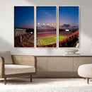 NC State Wolfpack Football Team Print - Raleigh by MyGreatCanvas | Canvas Wall Art Prints | Photo Prints & Wall Decor