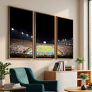SMU Mustangs Football Team Print - Dallas Gerald J. Ford