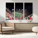 Houston Cougars Football Team Print - Houston TDECU Stadium
