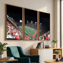 Houston Cougars Football Team Print - Houston TDECU Stadium