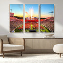 North Carolina State University Canvas Print, North Carolina
