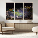 Duke University Blue Devils Football Print Canvas - Durham