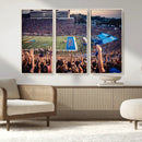University of Kansas Jayhawks Football Team Art Print - by MyGreatCanvas | Canvas Wall Art Prints | Photo Prints & Wall Decor