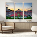 NC State Wolfpack Football Team Print Wall Art - Raleigh