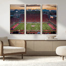 Framed Arizona Wildcats Football Team Print - Tucson Arizona by MyGreatCanvas | Canvas Wall Art Prints | Photo Prints & Wall Decor