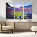 Buffalo Bills Football Team Print Canvas - Buffalo Highmark by MyGreatCanvas | Canvas Wall Art Prints | Photo Prints & Wall Decor