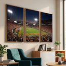Clemson University Tigers Art Print, Football Team Print -