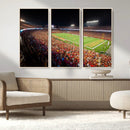 Iowa State University Cyclones Canvas Print, Football Team
