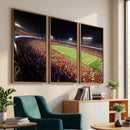 Iowa State University Cyclones Canvas Print, Football Team