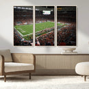 Miami Hurricanes Football Team Print Canvas- Miami Hard Rock