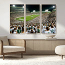 Michigan State Spartans Football Canvas Print - East Lansing