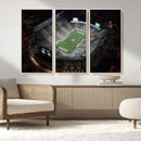 Michigan State Spartans Football Team Print - East Lansing